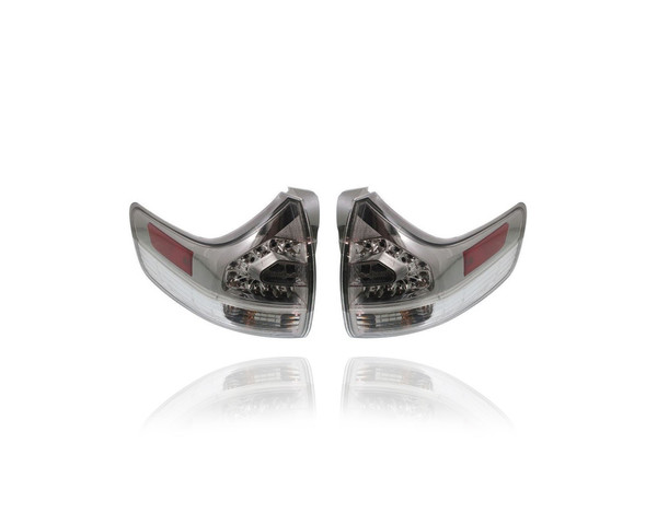 Tail Light Assembly - Compatible/Replacement for '11-20 Toyota Sienna SE - Outer On Body With Smoked Sport Trim - Pair, Left Driver + Right Passenger Set - 8155008040, 8156008040 - CAPA