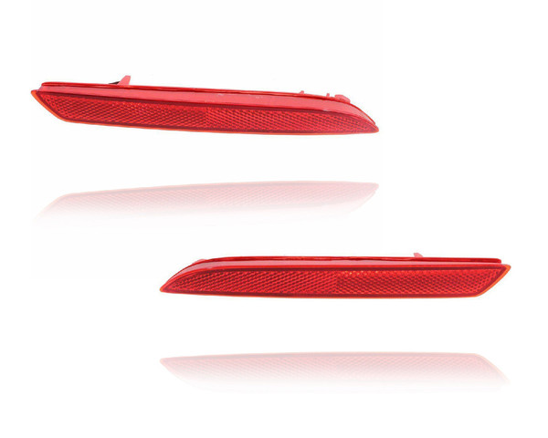 Side Marker Light Assembly For 12-14 Honda CR-V, 10-11 Insight - Rear - Pair, Left Driver + Right Passenger Set - 33505SLJ013, 33555SLJ013