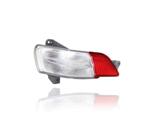 Back Up Light Assembly - Compatible/Replacement for '16-18 Honda Pilot - On Rear Bumper - Left Hand - Driver - 34550TG7A02