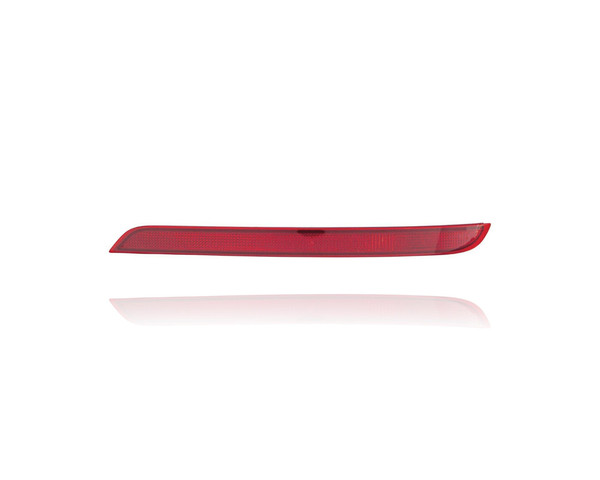 Bumper Reflector - Compatible/Replacement for '16-19 Mercedes-Benz GLE-SUV/Plug-In Without AMG-Styling, 12-15 M-Class - Rear - Right Hand - Passenger - 1668200174 CAPA