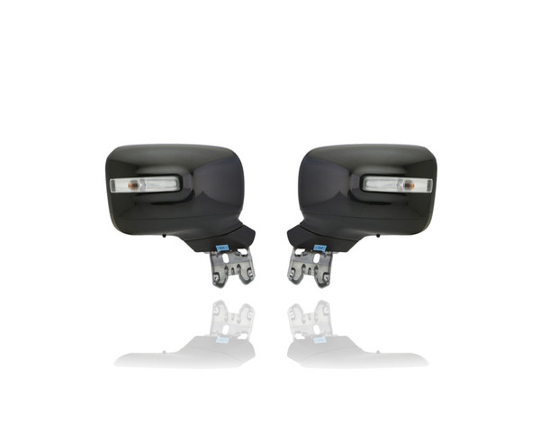 Door Mirror - Compatible/Replacement for '15-18 Jeep Renegade - Powered, Heated, Without Blind Spot Detection, With Signal Lamp - Pair, Left Driver + Right Passenger Set - 5VY88LXHAA, 5VZ87LXHAA