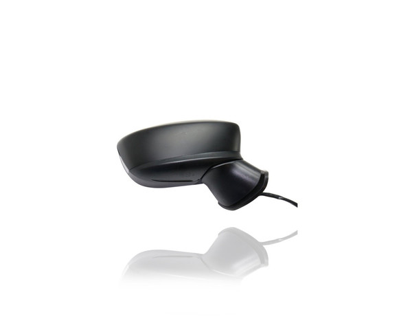 Door Mirror - Compatible/Replacement for '14-16 Mazda3 i/i SV/i Sport (Japan Built) - Non-Heated, With Signal Lamp & Blind Spot, Unpainted - Right Hand - Passenger - BJD669121E