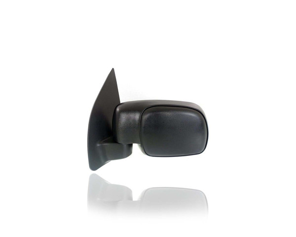 Door Mirror - Compatible/Replacement for '99-10 Ford Pickup Super Duty, 00-05 Excursion (Exclude XLT/Lariat) - Manual, Paddle Sail Type - Left Hand - Driver - F81Z17683AAB