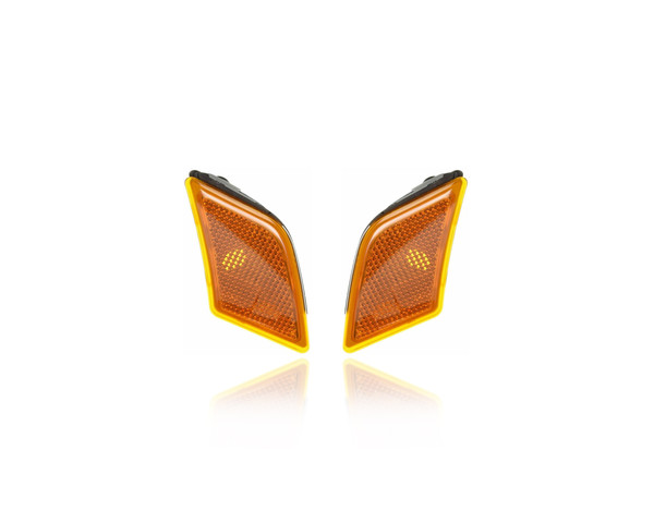 Side Marker Light For MB2555100; MB2554100 08-11 Mercedes-Benz C-Class - Pair Left and Right, NSF