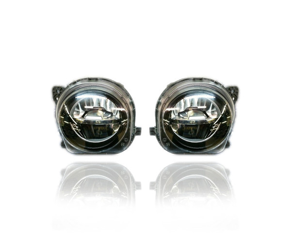 Fog Light Assembly - Compatible/Replacement for '14-16 BMW 5-Series Sedan/Hybrid - Without Night-Vision - Pair, Left Driver + Right Passenger Set - 63177311294, 63177311293 CAPA