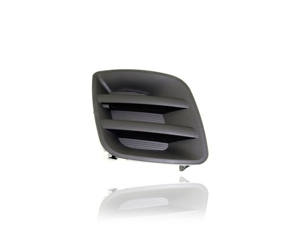 Fog Light Cover - Compatible/Replacement for '09-12 Toyota RAV4 Base - Without Fog Lamp Hole, Textured Black - Right Hand - Passenger - 521270R020