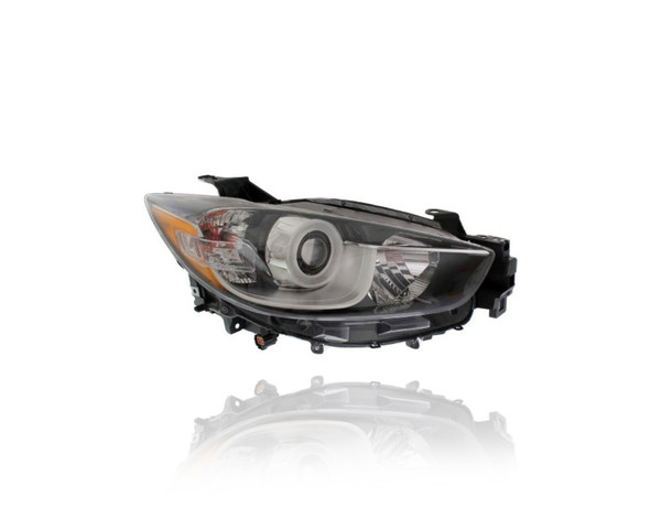 Headlight - Compatible/Replacement for '13-16 Mazda CX5 Sport/Touring/Grand Touring - Halogen - Right Hand - Passenger - KJ0151031C