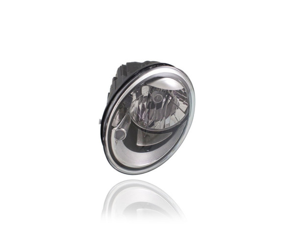 Headlight Assembly - Compatible/Replacement for '12-19 VW Volkswagen Beetle Coupe, 13-19 Convertible - Halogen - Left Hand - Driver - 5C1941005