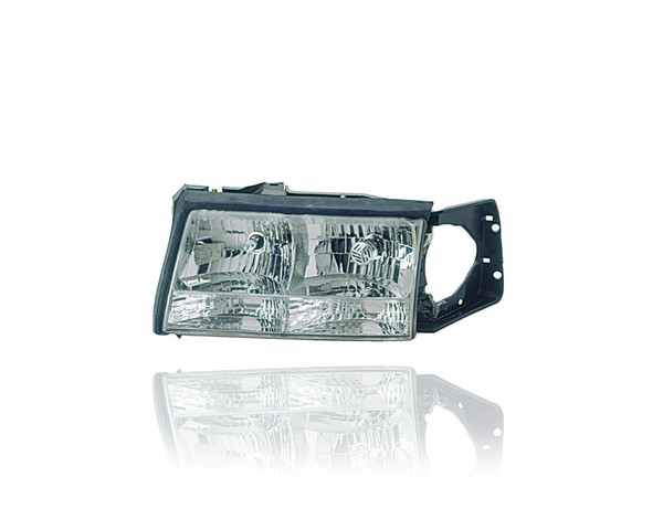 Headlight Assembly - Compatible/Replacement for '97-99 Cadillac de ville Concours FWD - Left Hand - Driver - 16526199