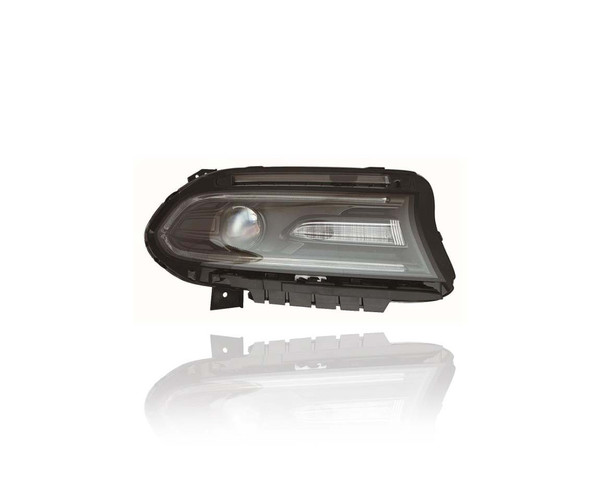 Headlight Assembly - Compatible/Replacement for '15-18 Dodge Charger SXT/RT/Roadtrack/Scatpack/SRT/Hellcat-Only - HID - Right Hand - Passenger - 68214398AG CAPA