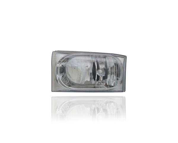 Headlight Assembly - Compatible/Replacement for '02-05 Ford F-250/350/450/550-XL/XLT/Lariat, 01-04 Excursion - Composite Clear Lens - Left Hand - Driver - 2C3Z13008AB CAPA