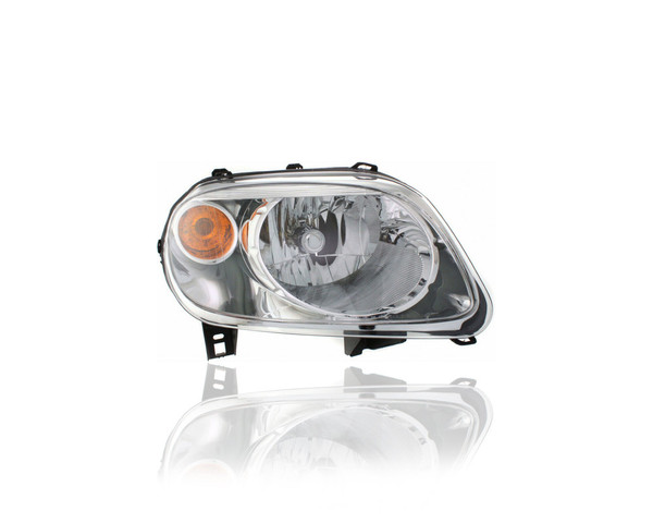 Headlight Assembly - Compatible/Replacement for '06-11 Chevrolet HHR - Chrome Interior Bezel - Right Hand - Passenger - 15827442