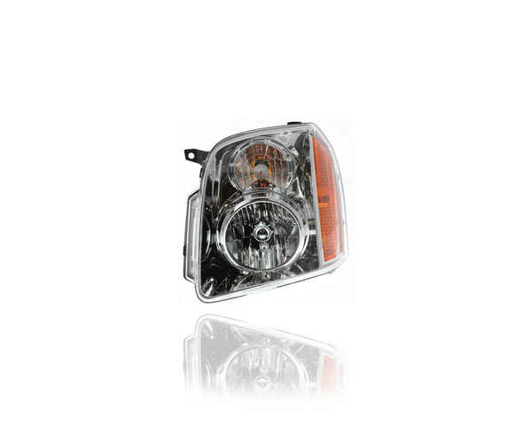 Headlight Assembly - Compatible/Replacement for '07-14 GMC Yukon Yukon-XL, 08-13 Hybrid - Left Hand - Driver - 15861025 CAPA
