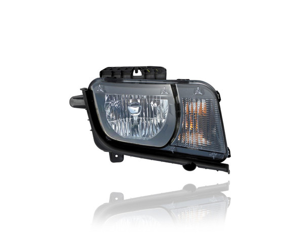 Headlight Assembly - Compatible/Replacement for '10-13 Chevrolet Camaro Coupe/Convertible-LS/1LT/2LT/1SS/2SS-Only - Halogen - Right Hand - Passenger - 22959918