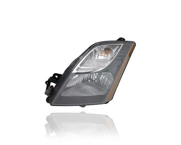 Headlight Assembly - Compatible/Replacement for '10-12 Nissan Sentra SR/SE-R/Spec V - Black Interior - Left Hand - Driver - 26060ZT50B
