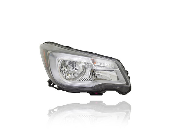 Headlight Assembly - Compatible/Replacement for '17-18 Subaru Forester - Halogen - Right Hand - Passenger - 84001SG281