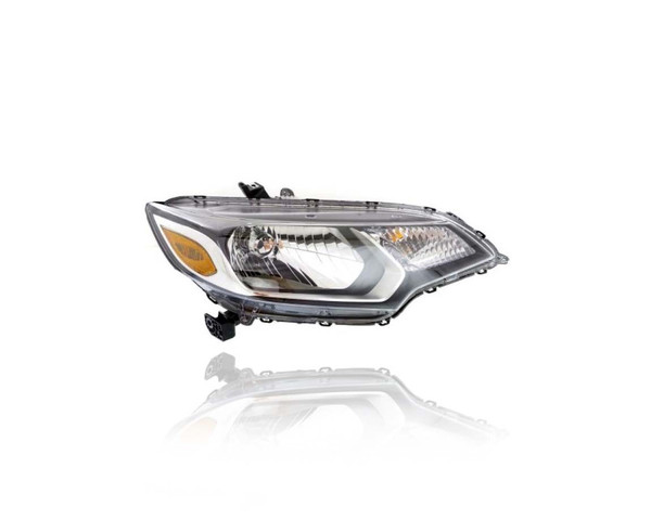Headlight Assembly - Compatible/Replacement for '15-17 Honda Fit - Right Hand - Passenger - 33100T5AA01 CAPA