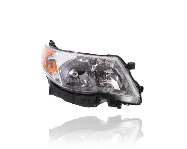Headlight Assembly - Compatible/Replacement for '09-13 Subaru Forester - Halogen - Right Hand - Passenger - 84001SC061