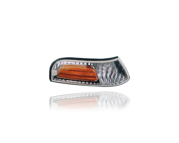 Parking - Side Marker Light - Compatible/Replacement for '98-11 Ford Crown Victoria (Exclude Police-Model) - Left Hand - Driver - 6W7Z15A201BA