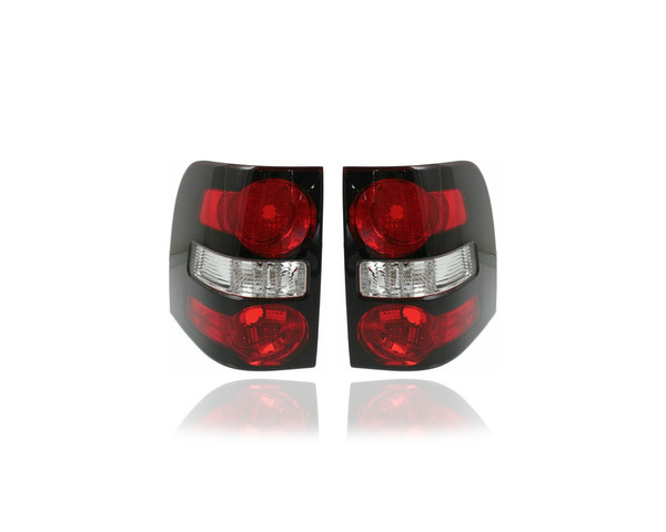 Tail Light - Compatible/Replacement for '06-10 Ford Explorer - Pair, Left Driver + Right Passenger Set - 6L2Z13404CA, 6L2Z13405CA CAPA