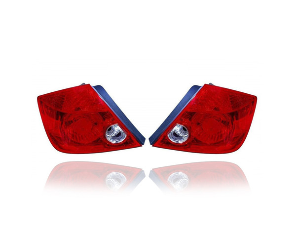 Tail Light - Compatible/Replacement for '05-07 Scion tC - Pair, Left Driver + Right Passenger Set - 8155121230, 8156121230 CAPA