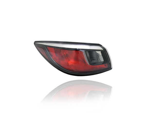 Tail Light Assembly - Compatible/Replacement for '16-16 Scion iA, 16-20 Yaris/iA Sedan - Outer On Body Quarter Panel - Left Hand - Driver - 81560WB004