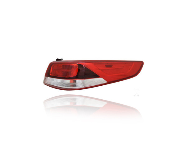 Tail Light Assembly - Compatible/Replacement for '16-20 Kia Optima LX 1.6T/2.4L - Outer On Body, Halogen - Right Hand - Passenger - 92402D5000 CAPA