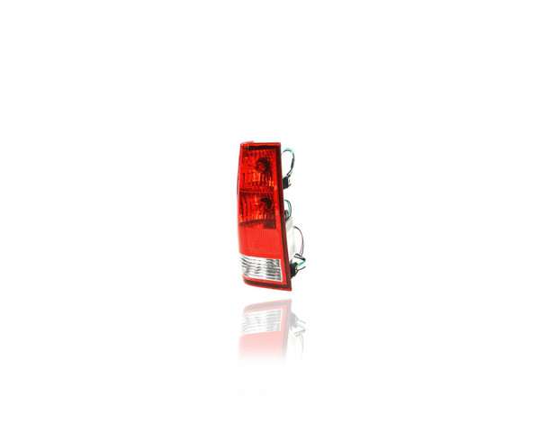 Tail Light Assembly - Compatible/Replacement for '04-15 Nissan Titan SE/Pro4X/LE/SL/SV-Only - 7-Pin With Ballast & Bedside-Lockbox - Left Hand - Driver - 265557S228 CAPA
