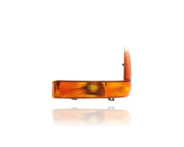 Turn Signal - Parking Light - Compatible/Replacement for '99-01 Ford Super Duty, 00-01 Excursion - Amber - Left Hand - Driver - XC3Z13201BA CAPA