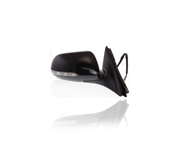 Door Mirror - Compatible/Replacement for '05-08 Acura TSX - Powered, Heated, With Signal Lamp, Manual Folding - Right Hand - Passenger - 76200SECC43ZB