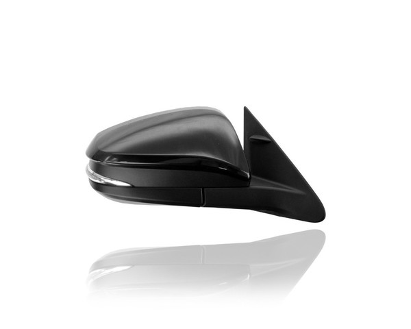 Door Mirror - Compatible/Replacement for '14-18 Toyota Highlander/Hybrid LE/L Plus-Only - Powered, Heated, With Signal Lamp, Without Blind Spot - Right Hand - Passenger - 879100E143