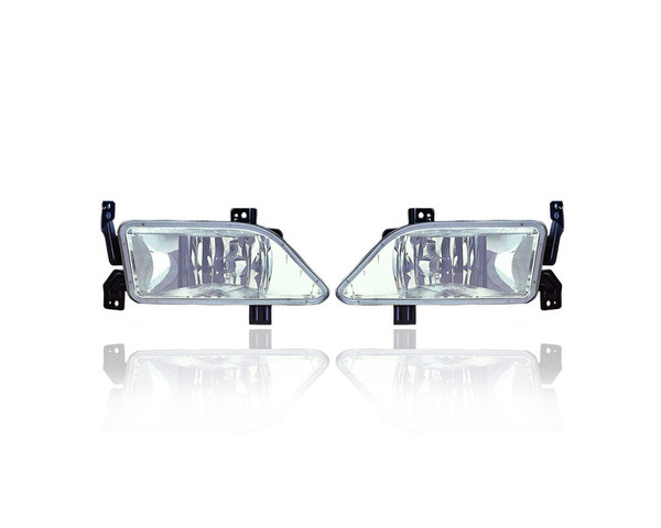 Fog Light - Compatible/Replacement for '06-08 Honda Pilot - Pair, Left Driver + Right Passenger Set - 33901S9VA11, 33951S9VA11