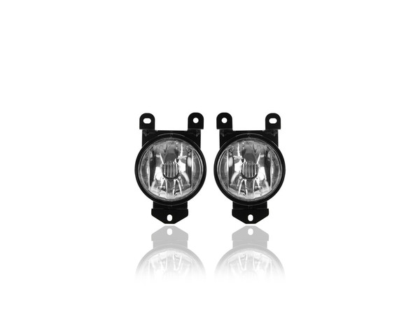 Fog Light Assembly - Compatible/Replacement for '01-06 GMC Yukon Denali, 92-99 Bonneville-SSE/SSEI - Pair, Left Driver + Right Passenger Set - 16531086, 16531085
