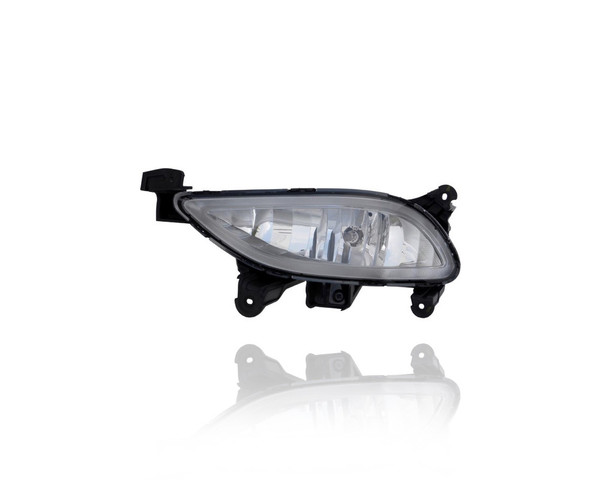 Fog Light Assembly - Compatible/Replacement for '11-13 Hyundai Sonata - Left Hand - Driver - 922013Q000 - CAPA