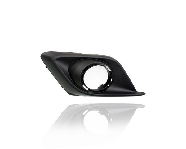 Fog Light Cover - Compatible/Replacement for '14-16 Mazda Mazda3 I/S/Touring/Grand Touring - With Fog Lamp Hole, Black - Left Hand - Driver - BJE150C21A