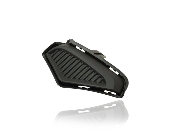 Fog Light Cover - Compatible/Replacement for '19-23 Toyota RAV4/Hybrid LE - Without Fog Lamp Hole, Textured Black - Left Hand - Driver - 521280R150