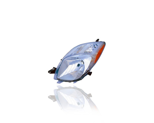 Headlight - Compatible/Replacement for '07-08 Toyota Yaris Hatchback - Halogen - Left Hand - Driver - 8117052601 - CAPA
