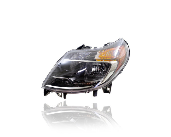 Headlight Assembly - Compatible/Replacement for '14-20 RAM ProMaster Cargo Van - With Daytime Running Lamp - Left Hand - Driver - 68154589AK - CAPA