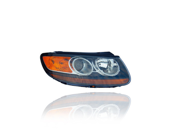 Headlight Assembly - Compatible/Replacement for '07-09 Hyundai Santa Fe - Right Hand - Passenger - 921010W060