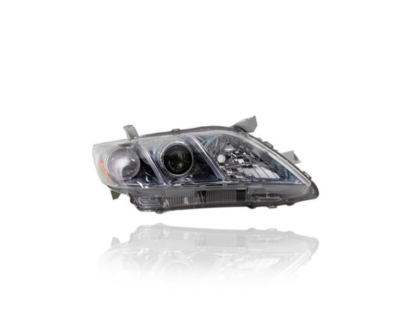 Headlight Assembly - Compatible/Replacement for '07-09 Toyota Camry Hybrid (USA Built) - Halogen - Right Hand - Passenger - 8111006C10