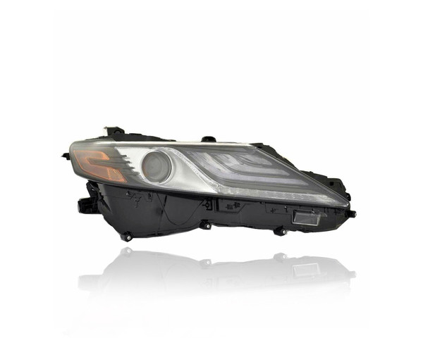 Headlight Assembly - Compatible/Replacement for '21-23 Toyota Camry/Hybrid XSE/XSE V6 - LED Black Trim Interior With LED Daytime Running Light - Right Hand - Passenger - 8111006G30