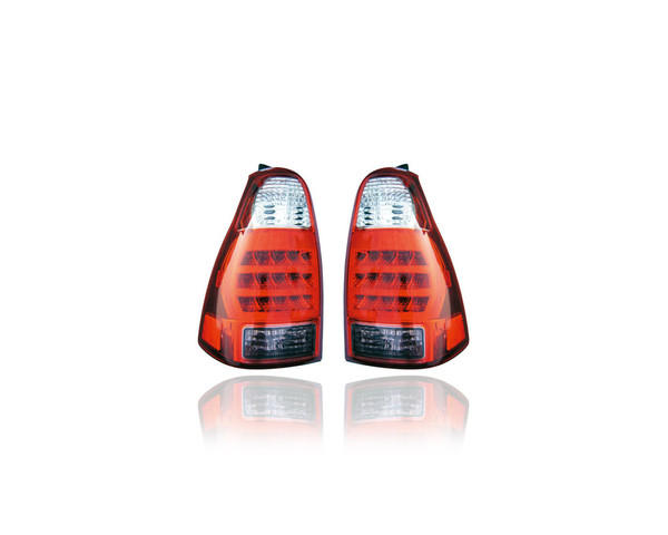Tail Light - Compatible/Replacement for '06-09 Toyota 4Runner - Pair, Left Driver + Right Passenger Set - 8155135320, 8156135280 - CAPA