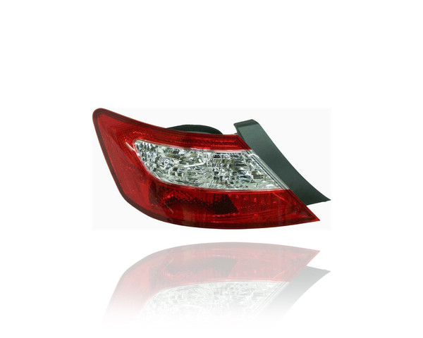Tail Light - Compatible/Replacement for '09-11 Honda Civic Coupe - Left Hand - Driver - 33551SVAA51