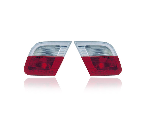 Tail Light - Compatible/Replacement for '99-03 BMW 3-Series Coupe/Convertible - Inner On Trunk Lid - Pair, Left Driver + Right Passenger Set - 63218364728, 63218364727