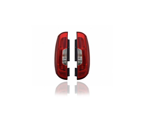 Tail Light Assembly - Compatible/Replacement for '15-20 RAM ProMaster City Cargo/City Passenger - Pair, Left Driver + Right Passenger Set - 68311694AA, 68311693AA