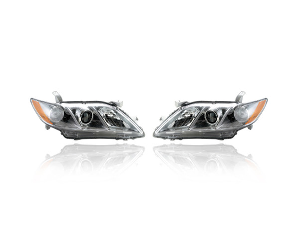 Headlight For 07-09 Toyota Camry SE USA-Build - Both Pair, Left Driver Right Passenger Hand - 8113006212, 8117006212