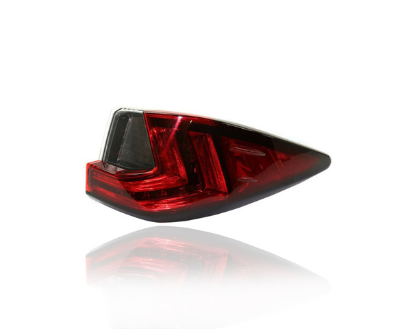 Tail Light Assembly - Compatible/Replacement for '16-22 Lexus RX350/RX450h - Halogen Outer On Body Quarter Panel - Right Hand - Passenger - 815500E130 - CAPA