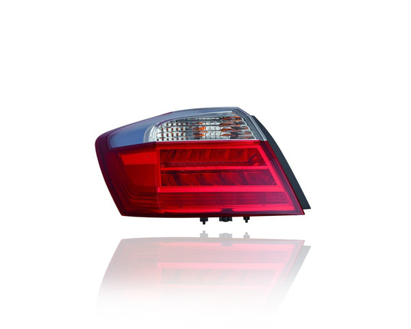 Tail Light Assembly - Compatible/Replacement for '14-15 Honda Accord Hybrid - Outer On Body, LED - Left Hand - Driver - 33550T3VA02