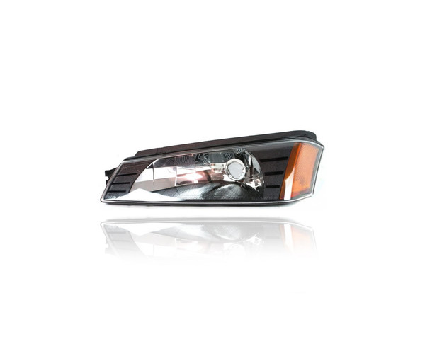 Turn Signal - Parking - Side Marker Light - Compatible/Replacement for '02-06 Chevrolet Avalanche Body Cladding/Plastic Bumper Model-Only - Left Hand - Driver - 15077336 - CAPA