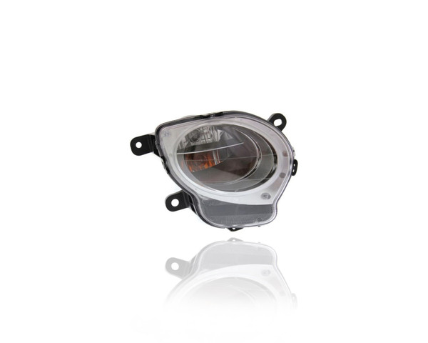 Turn Signal - Parking Light Assembly - Compatible/Replacement for '12-19 Fiat 500 (Exclude Abarth-Turbo Model) - Right Hand - Passenger - 5182460AC - CAPA